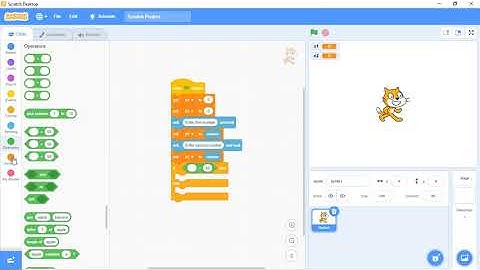 Scratch Applications   If, then, Else statement