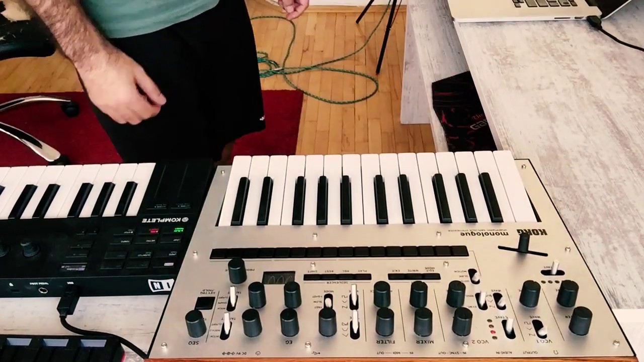 Korg Monologue as Roland TB 303 Bassline [Acid]