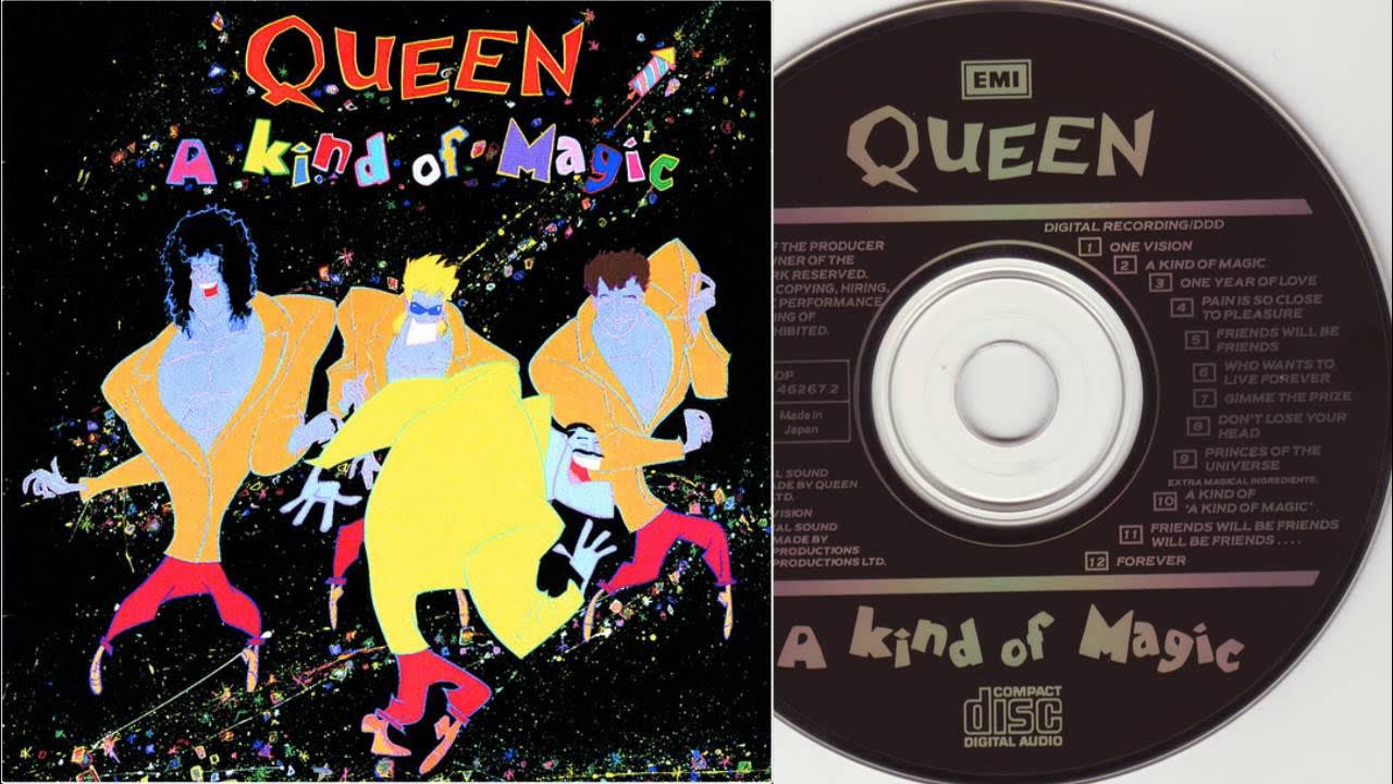 Magic альбомы. Queen a kind of Magic альбом. Queen 1986 a kind of Magic обложка альбома. Queen 1986 a kind of Magic CD. Queen a kind of Magic обложка.