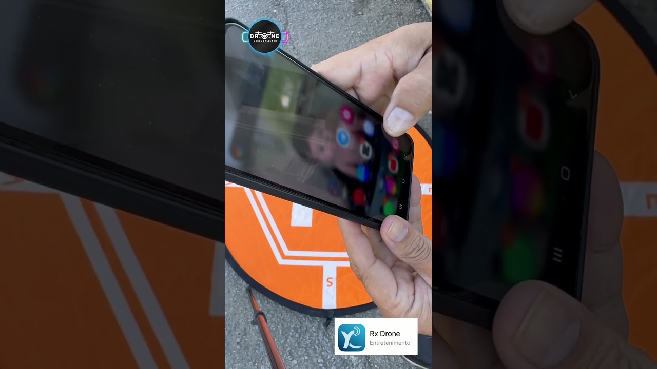 APLICATIVO DRONE NO TELEFONE 