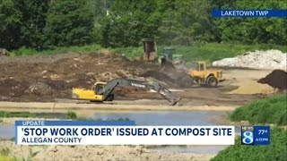 Stop work order issued at compost site