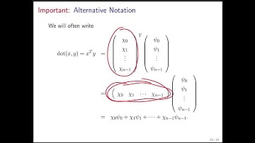 1.4.3 Dot Product  (Now also visit http://www.ulaff.net)