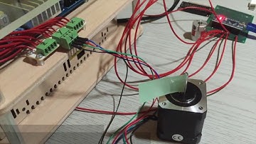 Arduino to tb6560 adapter test with stepper motor