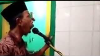 viral, bapak ini viral karena dia membangunkan sahur ngegas