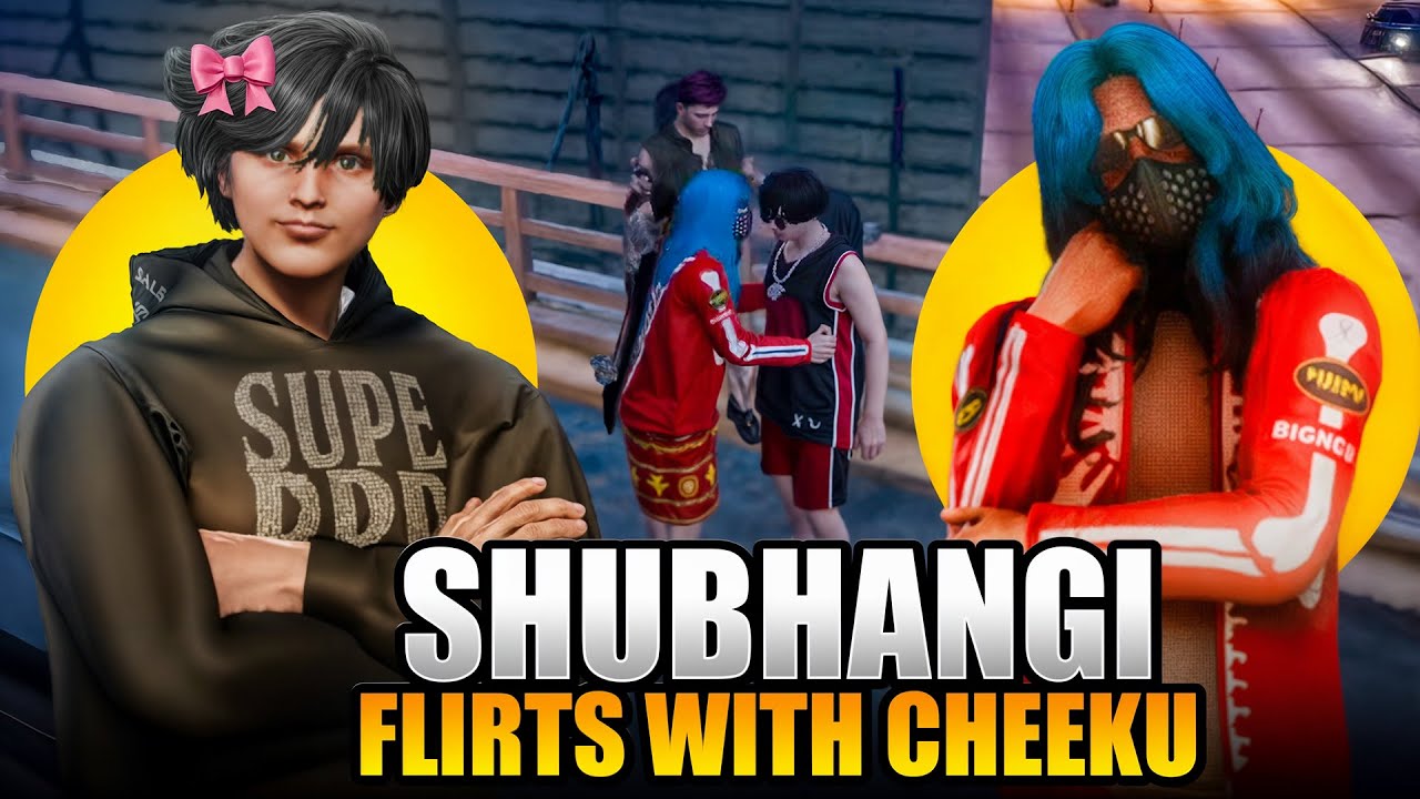 Shubhangi Flirts with Cheeku 😂😂 ft @8bitHeadFlickerr @PAYALGAMING  Rp Highlights  #lifeinsoulcity
