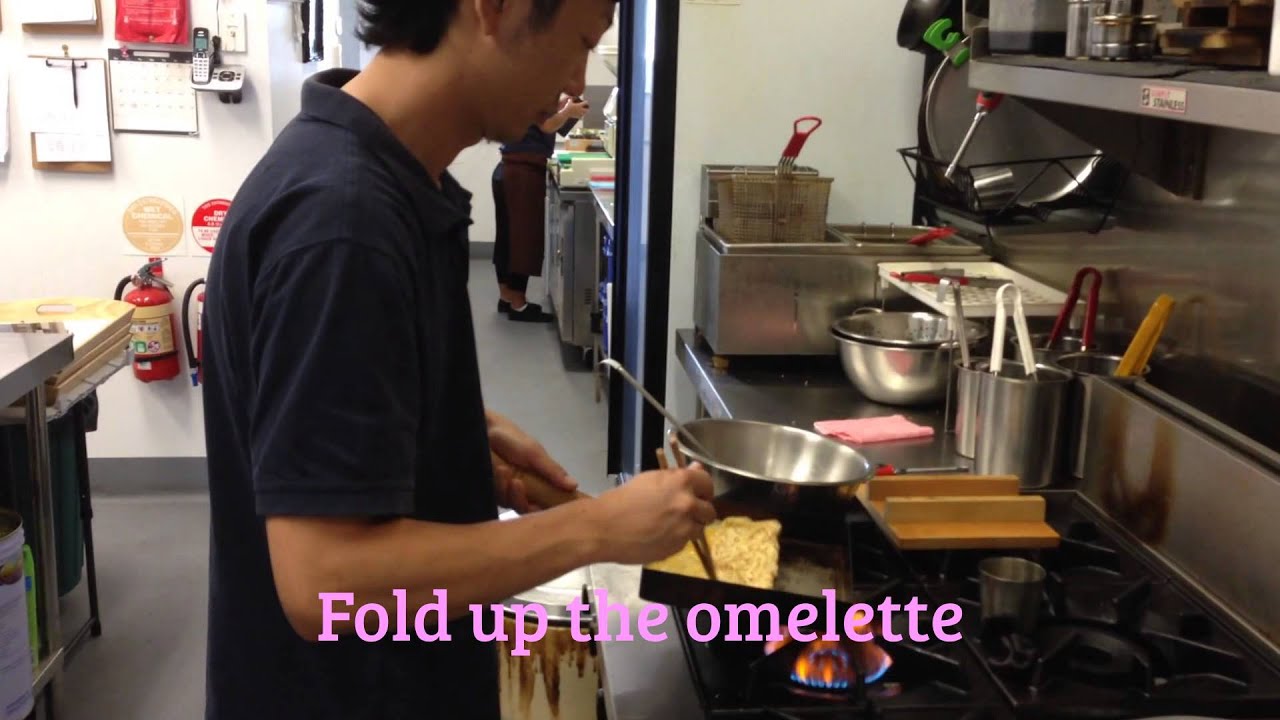 How to make Japanese omelette 
