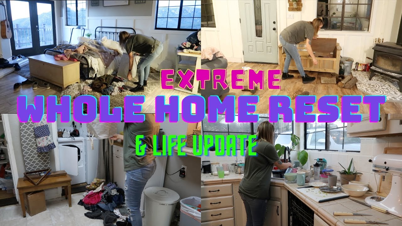 POWER HOUR EXTREME CLEAN WITH ME MOTIVATION || HOME RESET || MINIMALIST