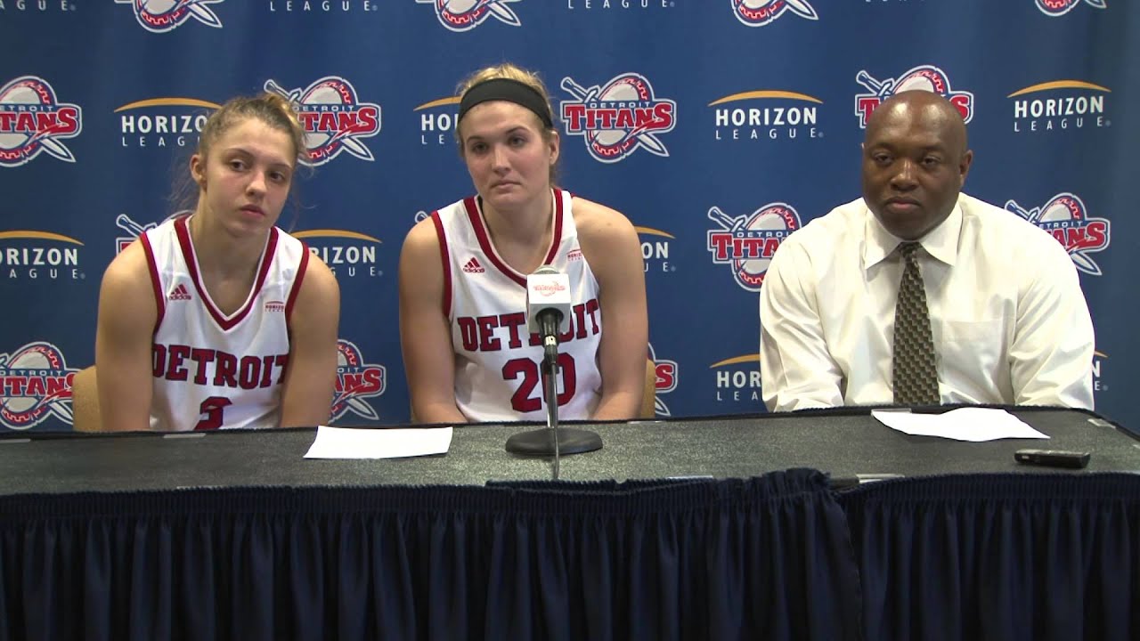 Detroit Women's Basketball vs. Salem International Post Game YouTube