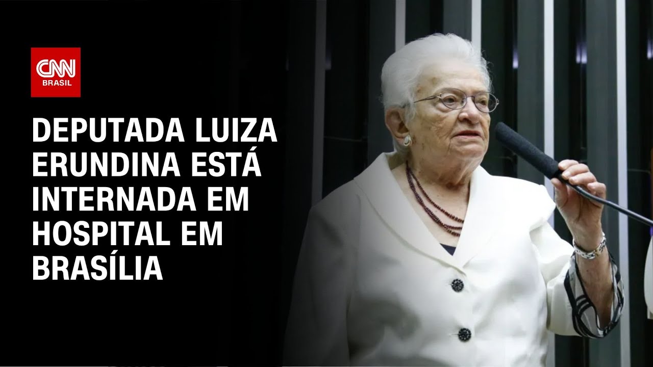 Deputada Luiza Erundina está internada em hospital em Brasília | CNN NOVO DIA