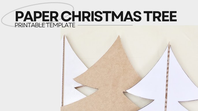 🎄Economical and Ingenious 3D Paper Christmas Trees + Free Templates - YouTube economical-and-ingenious-3d-paper-christmas-trees-free-templates-youtube