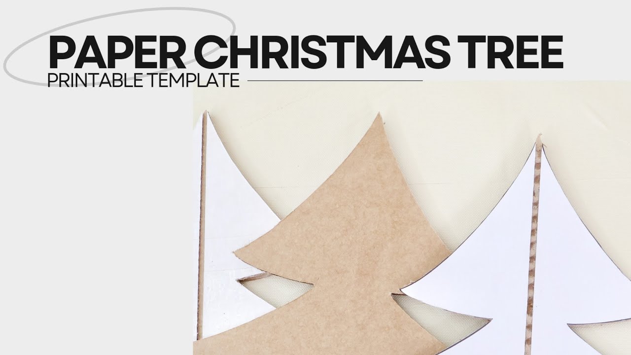 economical-and-ingenious-3d-paper-christmas-trees-free-templates-youtube