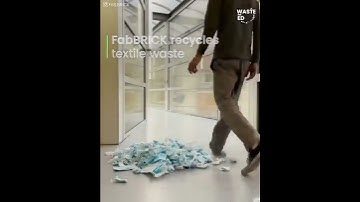 Brick from old clothes ..... Fab brick