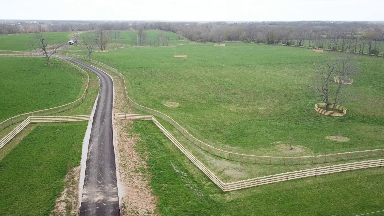 How To Build A Kentucky Horse farm Fence In 60 Days YouTube