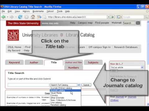 Abbreviated Journal Titles