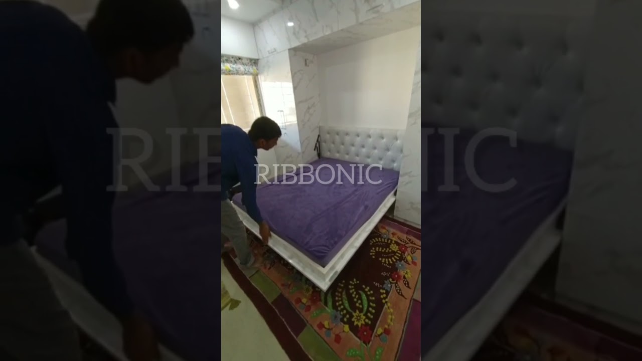 Ribbonic wallbeds | Murphy bed | fittings kit | All over India | Queen Size wall bed|Made for home|