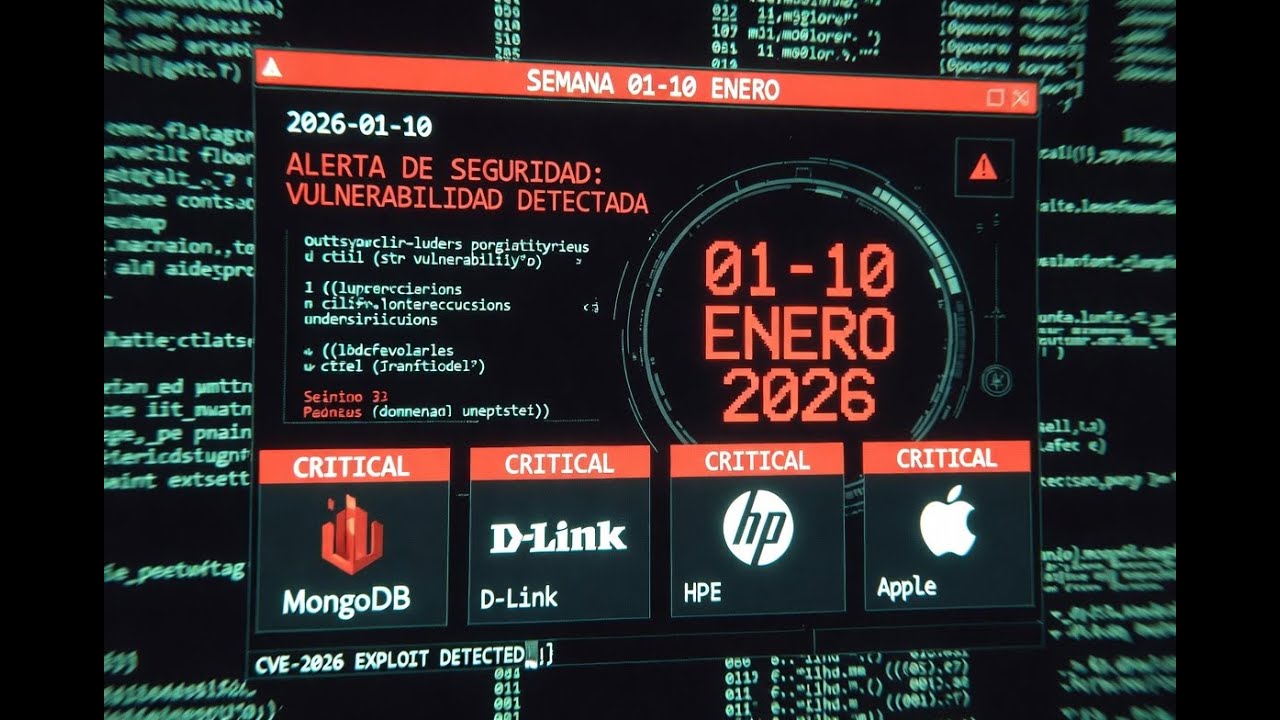 CVSS 10, Zero-Days y Routers Sin Parche | Vulnerabilidades Enero 2026 ...