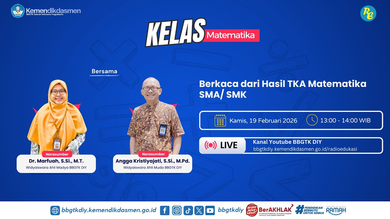 (2026) KELAS Seri 1: Berkaca dari Hasil TKA Matematika SMA/SMK