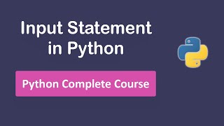 What is input function in Python 3 | Python input function