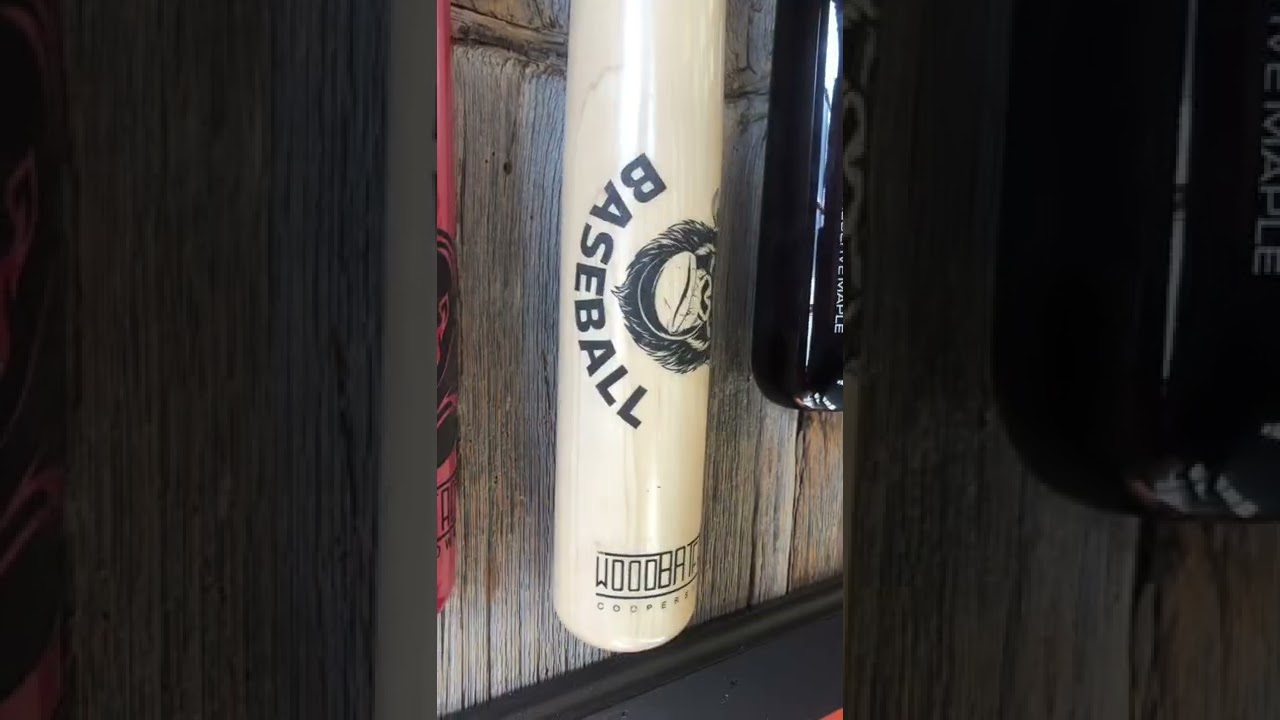 The Wood Bat Factory Custom Engraved Wooden Trophy Bat Collection Reveal