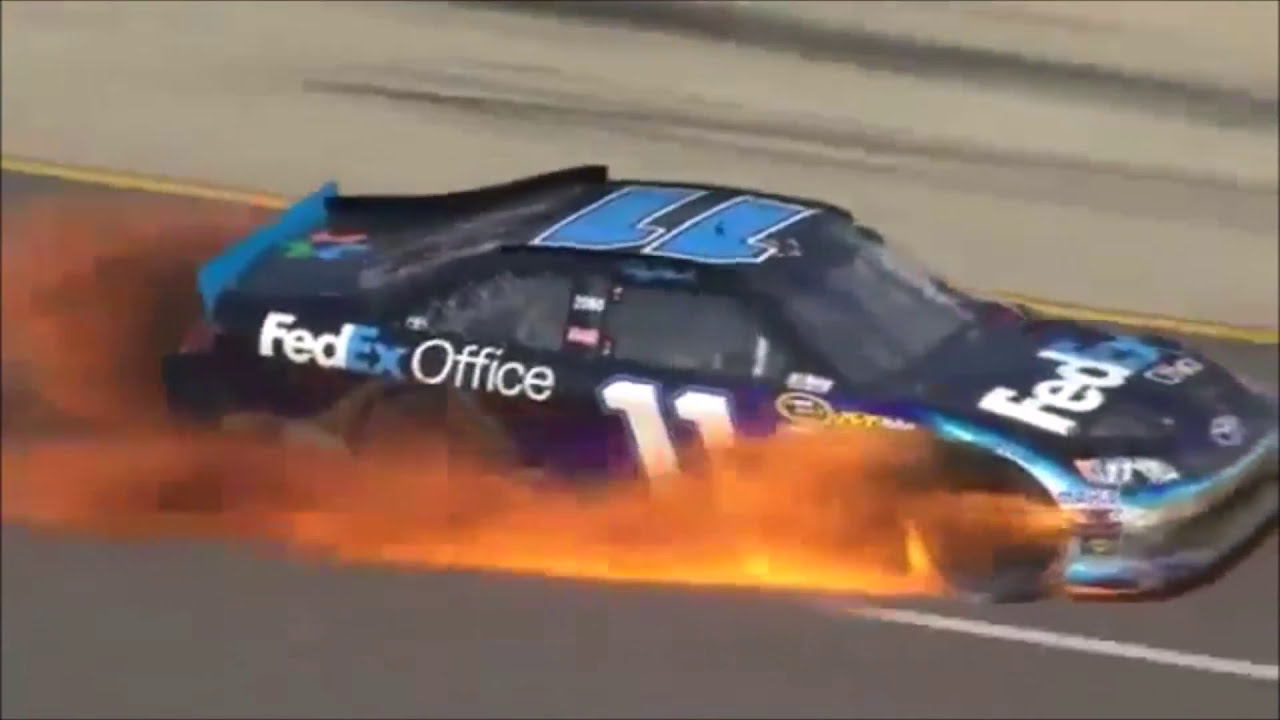zachary quinto All NASCAR Crashes from the 2012 Quicken Loans 400