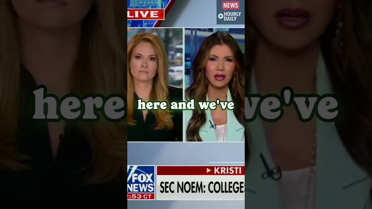 Gov. Noem on Qatar & Antisemitism: “I’m Not an Expert in This Area”