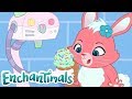 Enchantimals Po Polsku 💜 Wspaniały maszyna do lodów! 🍦 Kreskówki dla dzieci 💜 Zabawne filmy
