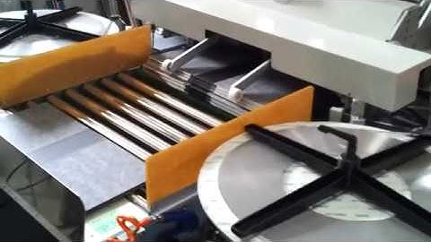 HUENCHEN, HC-45TRA7-2 Two Sides Edge Protector Machine for Lever Arch Files