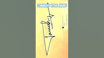 Tanush 🌹💗 beautiful signature ✍️❤️💗 #shorts #trending #beautiful #handwriting #shortvideo