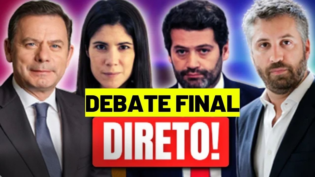 EM DIRETO! DEBATE FINAL - ELEIÇÕES LEGISLATIVAS 2024 EM PORTUGAL| CHEGA ...