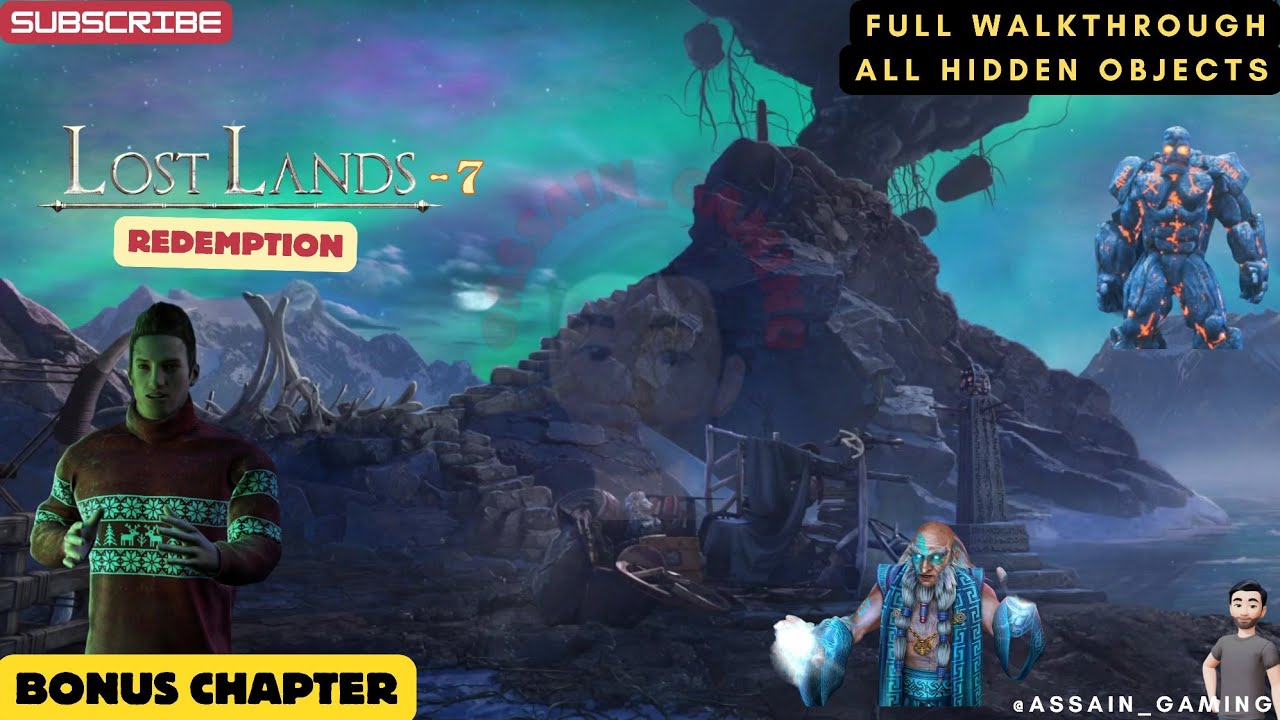 Lost Lands 7 Bonus Chapter Walkthrough [All Collectibles] [No Commentary]