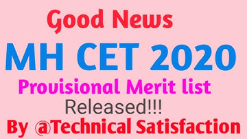 #mhcet, #mhcetlist, mh cet 2020 provisional merit list released, how to see our rank??? #dpharmacy,