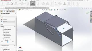 Solidworks Cargo Door Mechanism 01