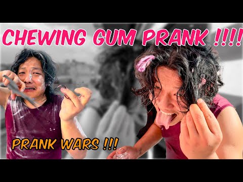 KAPAL MA CHEWING GUM !!! PRANK WARS !!!!