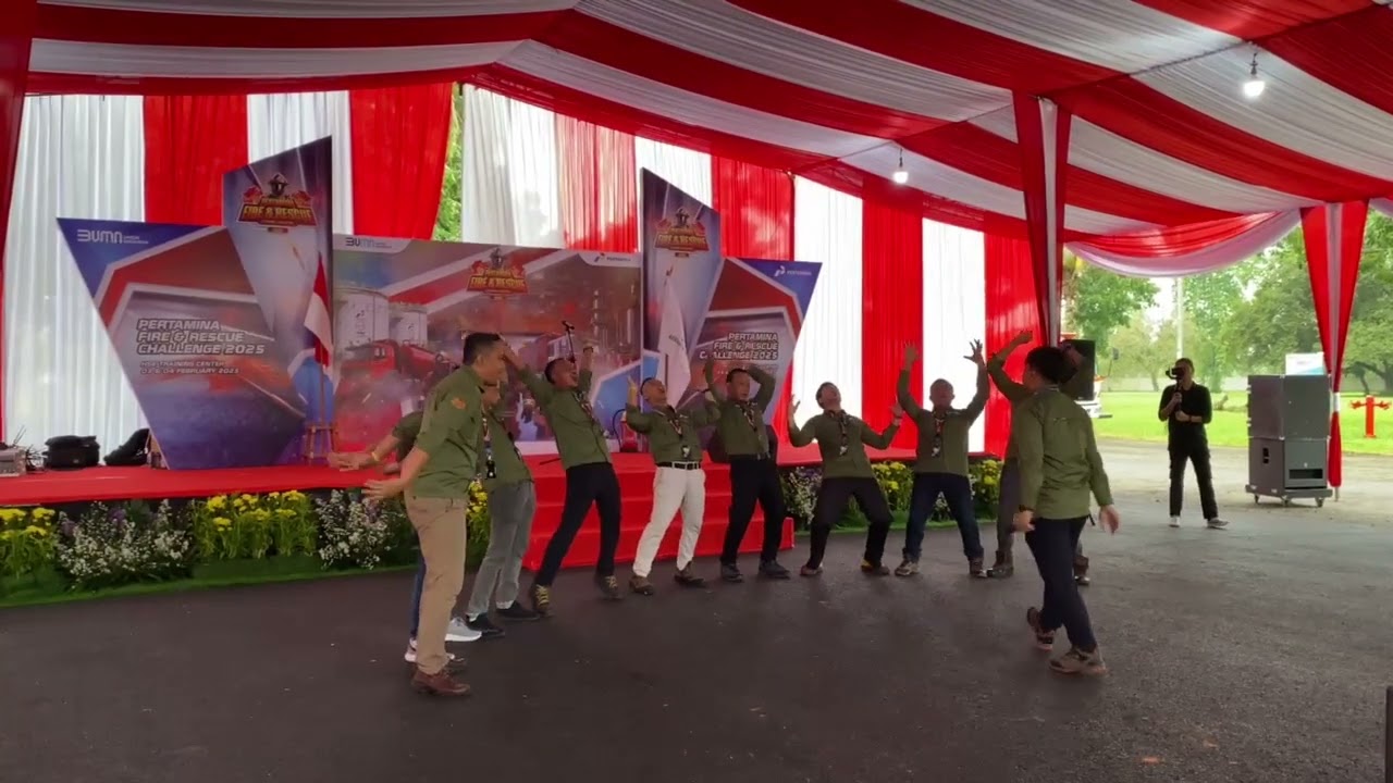 yel yel Tim Burung Besi PFRC Pertamina 2025