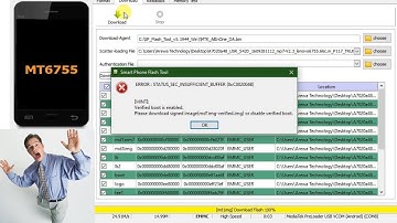 How To Fix Error: STATUS INSUFFICIENT BUFFER 0XC002004B on SP Flash Tool