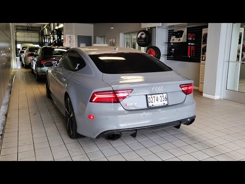 How Much Did My First Audi RS7 Service Cost?