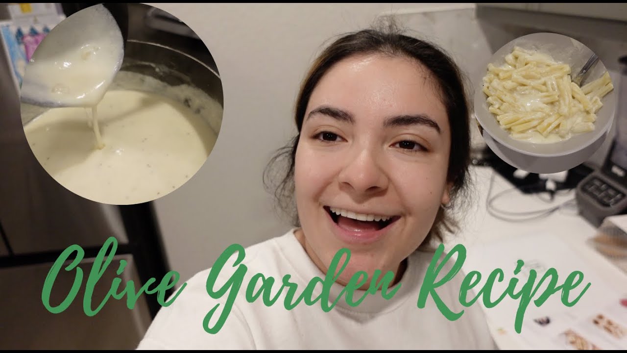 How To Make Olive Garden Alfredo Sauce I BEST Copycat Recipe EASY - YouTube