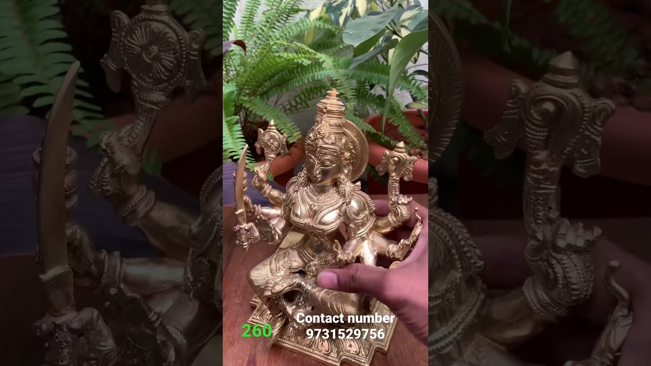 Panchaloha handcrafted durga