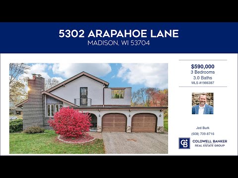 5302 Arapahoe Lane, Madison, WI home video tour