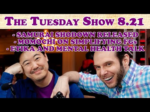 Tuesday 8.21.0: SamSho Released, Momochi On Accessibility, Etika & Mental Health, Etc. (2019-06-25)