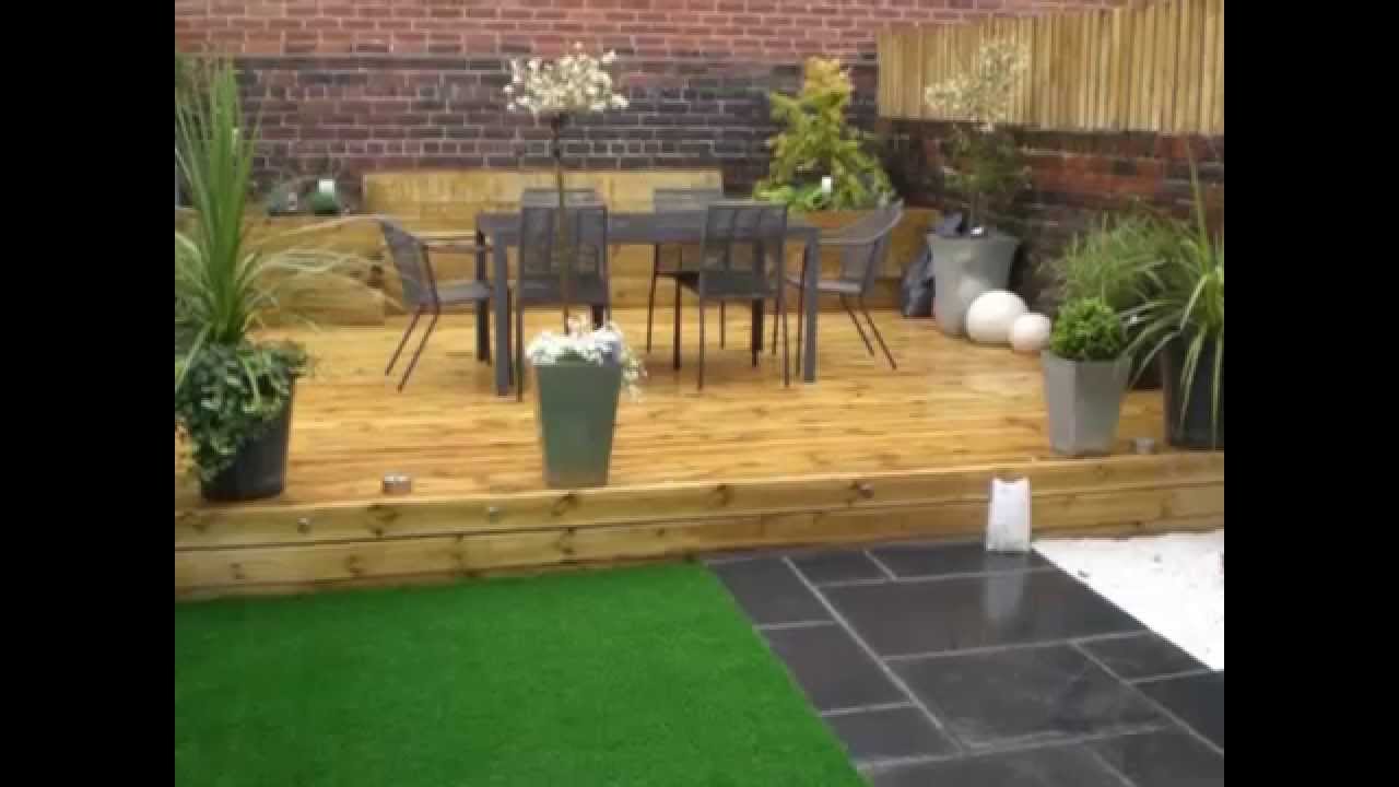 Black limestone patio Sheffield Landscaper YouTube