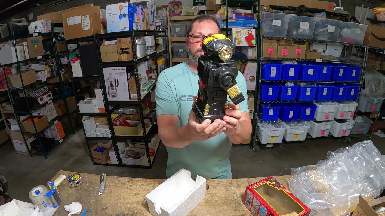 80's Toys / Vintage Tommy The Atomic Robot 1130 With Original Box