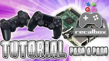 🛠️RASPBERRY Y RECALBOX. Como configurar mandos de PS3 y PS4 con Bluetooth PASO A PASO.