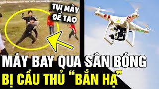 Lái MÁY BAY băng qua sân bóng đá, thanh niên bị CẦU THỦ NHÍ bắn hạ gây KHÓC THÉT | Tin Nhanh 3 Phút