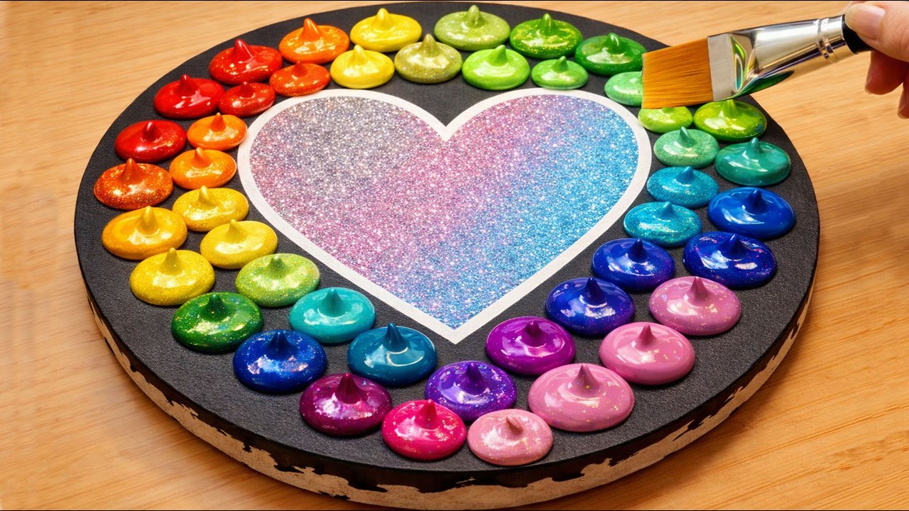 Mind-Blowing Easy Night Sky Acrylics | 2 Hour Compilation – You Won't Believe These Results! 🌈