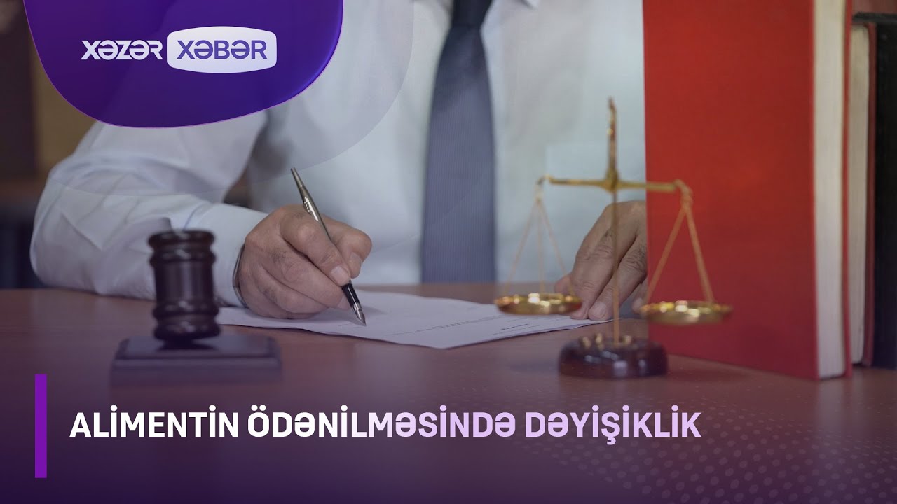Alimentin ödənilməsində DƏYİŞİKLİK