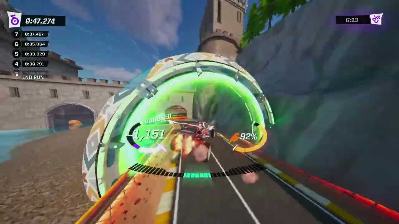 Riviera speed run pb....rocket racing bhop enjoyer