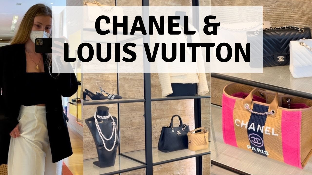 CHANEL & LOUIS VUITTON SHOPPING VLOG | I moved to Spain! 😍 | Laine’s ...