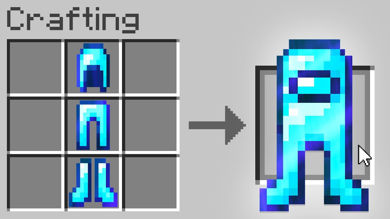 Diamond among us skin Minecraft Skin