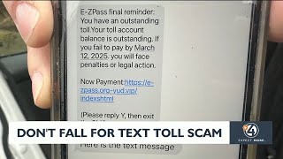 Don't fall for text toll scams